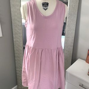 NWT universal thread baby doll dress in blush pink